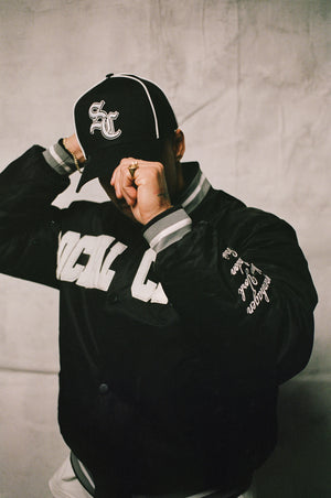 The Social Club '95' Striped Snapback