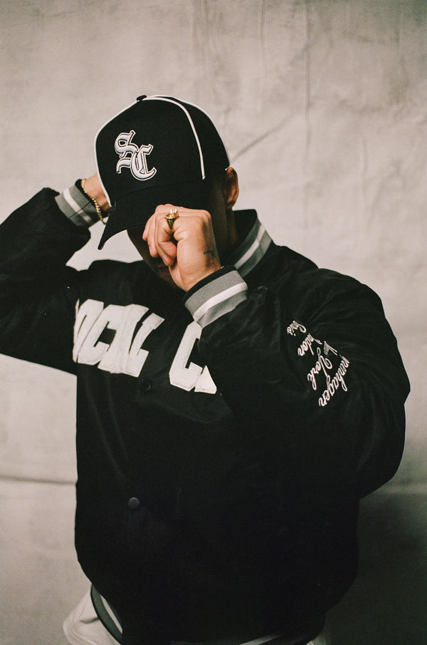 The Social Club '95' Striped Snapback