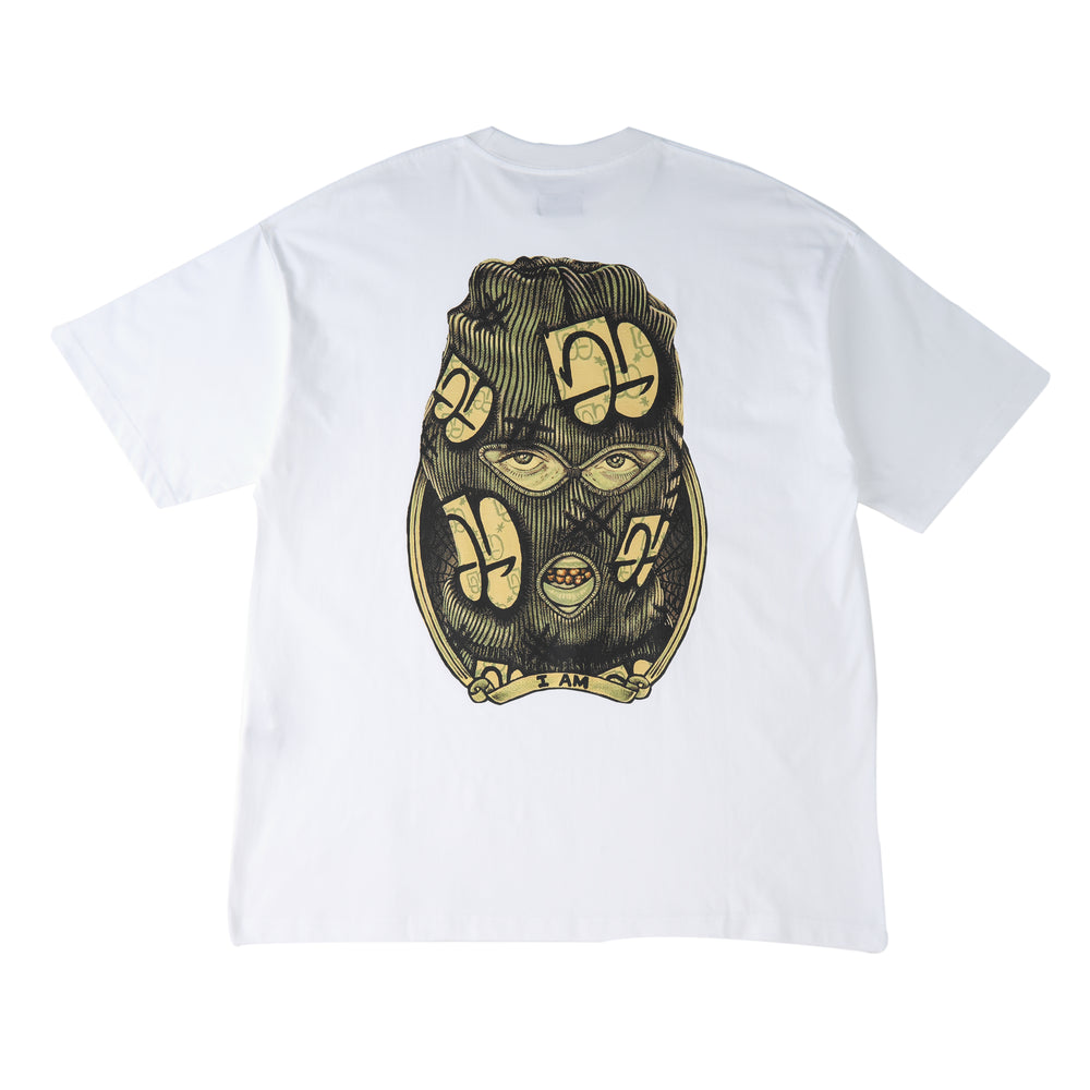 Social Club x Skiny Skimask - Heavyweight S/S T Shirt (White)