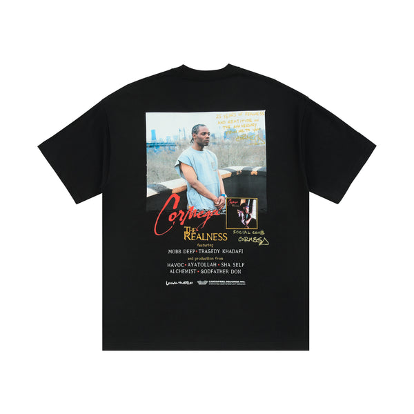 Cormega x Social Club - 'The Realness' 25th Anniversary Heavyweight T Shirt