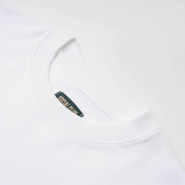 Social Club x Skiny Skimask - Heavyweight S/S T Shirt (White)
