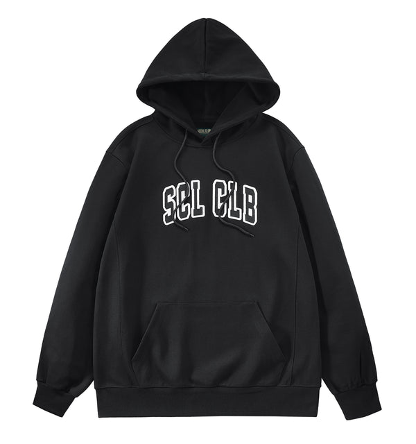 'SCL CLB' Heavyweight Hoodie (Black)