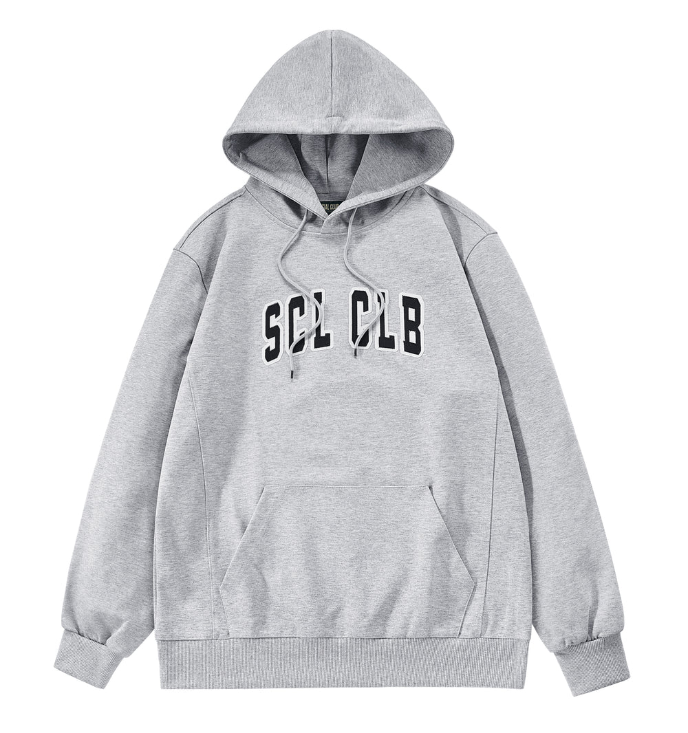 'SCL CLB' Heavyweight Hoodie (Grey)