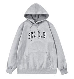 'SCL CLB' Heavyweight Hoodie (Grey)