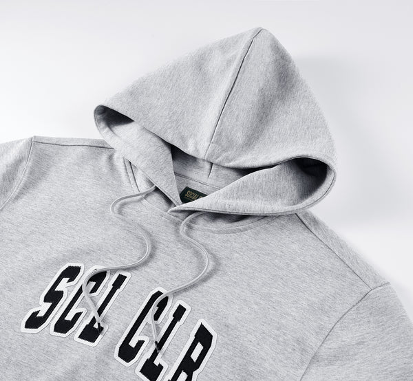 'SCL CLB' Heavyweight Hoodie (Grey)