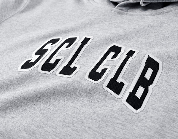 'SCL CLB' Heavyweight Hoodie (Grey)