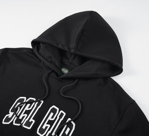 'SCL CLB' Heavyweight Hoodie (Black)
