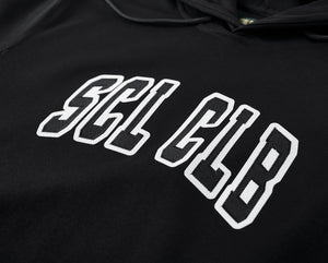 'SCL CLB' Heavyweight Hoodie (Black)
