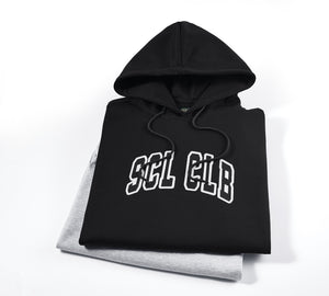 'SCL CLB' Heavyweight Hoodie (Black)