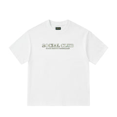 'Money Making Copenhagen' Heavyweight T-Shirt - White