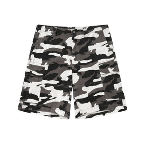 Snow Camo Cargo Shorts