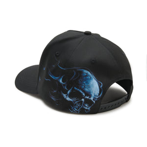 The Hand-Painted Skull Patch Snapback