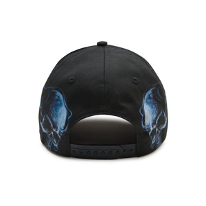 The Hand-Painted Skull Patch Snapback