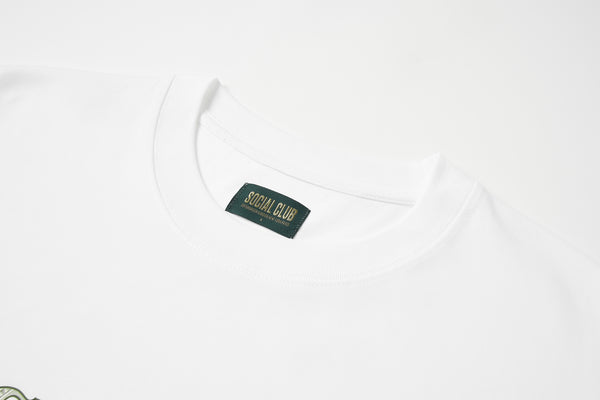 'Money Making Copenhagen' Heavyweight T-Shirt - White