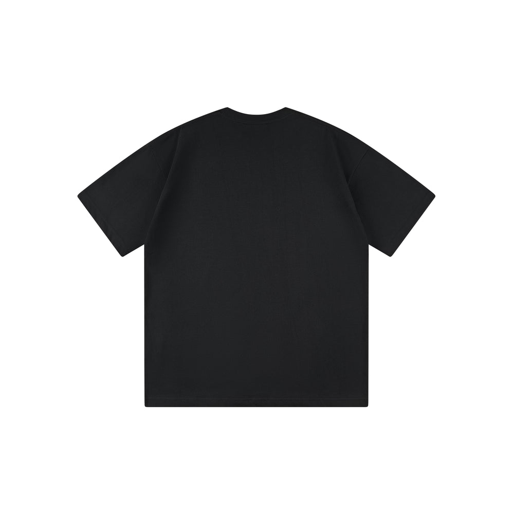 'Money Making Copenhagen' Heavyweight T-Shirt - Black