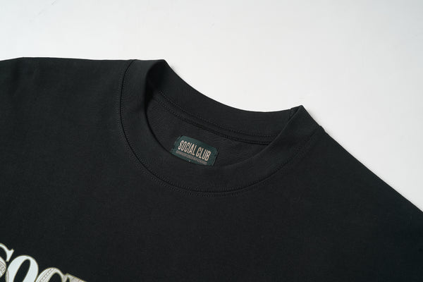'Money Making Copenhagen' Heavyweight T-Shirt - Black