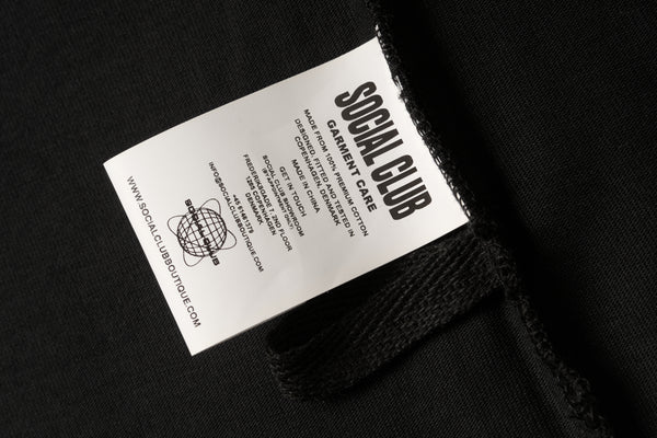 'Money Making Copenhagen' Heavyweight T-Shirt - Black