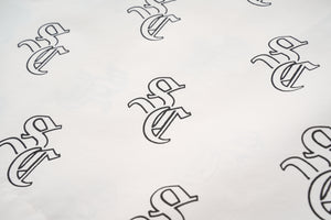 'SC' Monogram Nylon Shorts (Sand)