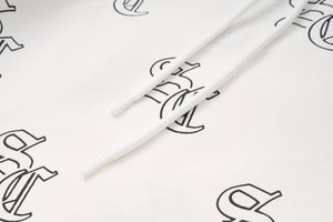 'SC' Monogram Nylon Shorts (Sand)