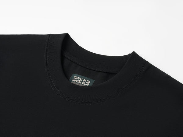 'SC Camo' Heavyweight T-Shirt - Black