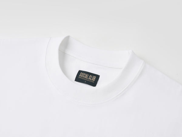 'SC Camo' Heavyweight T-Shirt - White