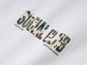 'SC Camo' Heavyweight T-Shirt - White