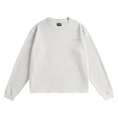 Waffle L/S Tee - Ash Grey