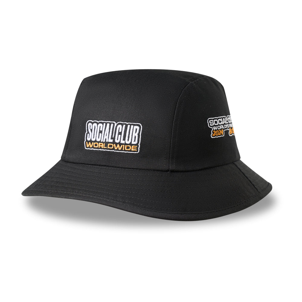 Social Club Bucket Hat - Black