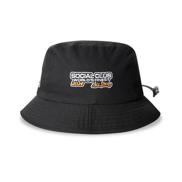 Social Club Bucket Hat - Black