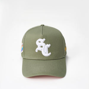 'The Third Anniversary' Patch Snapback - Heritage Olive