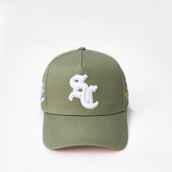 'The Third Anniversary' Patch Snapback - Heritage Olive