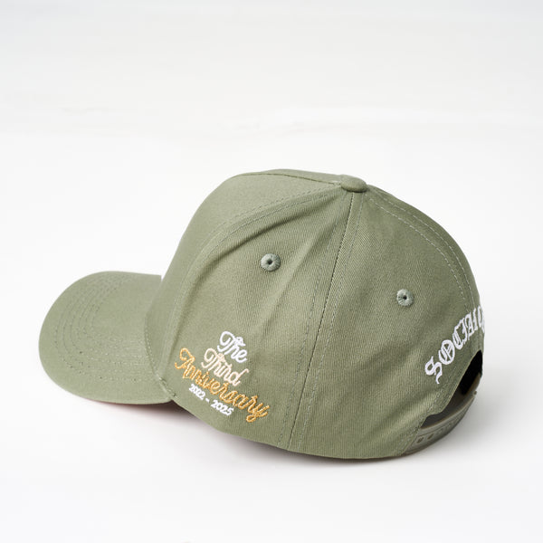 'The Third Anniversary' Patch Snapback - Heritage Olive