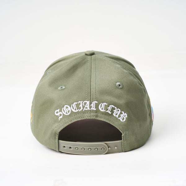 'The Third Anniversary' Patch Snapback - Heritage Olive