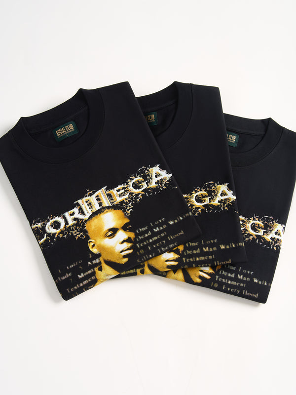 Cormega x Social Club - 'The Testament' 20th Anniversary Heavyweight T Shirt