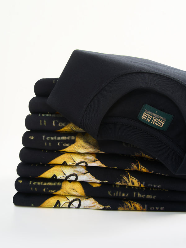 Cormega x Social Club - 'The Testament' 20th Anniversary Heavyweight T Shirt