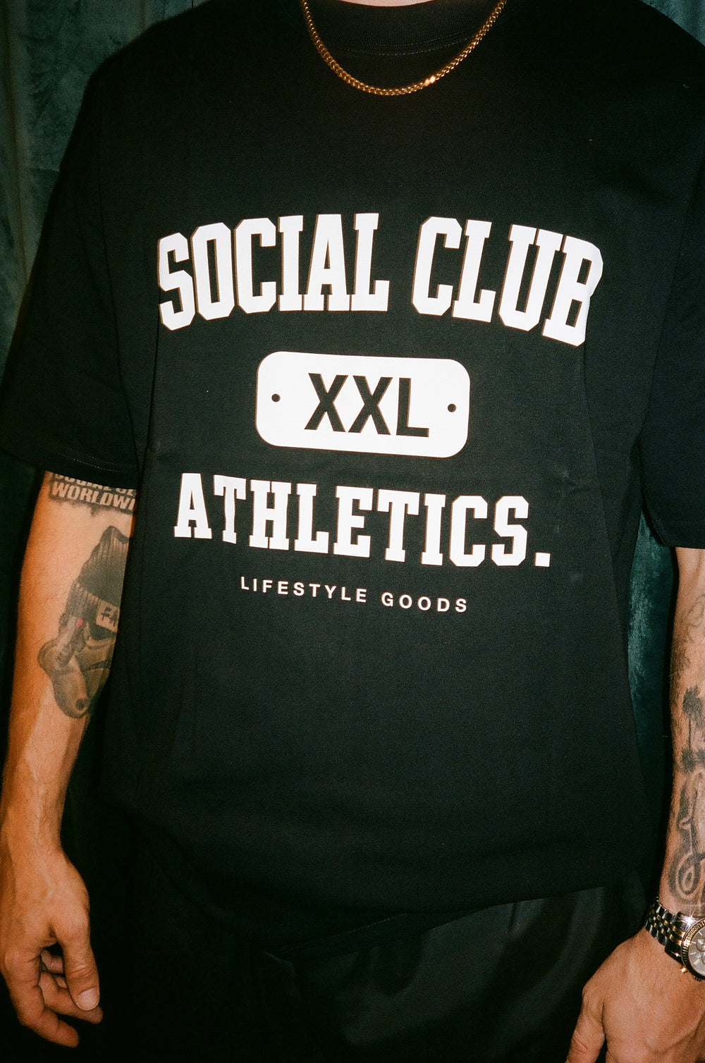 Social Club 'XXL Lifestyle Goods' Heavyweight T-Shirt
