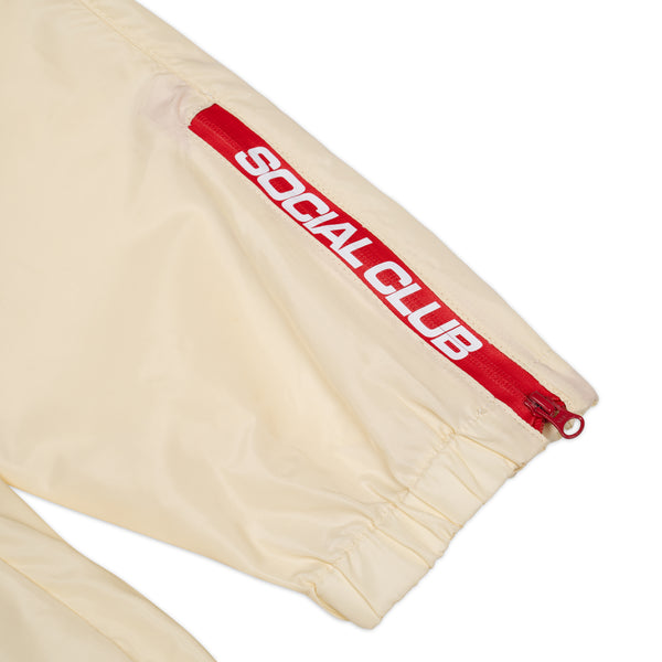 V002 Nylon Track Pants - Beige