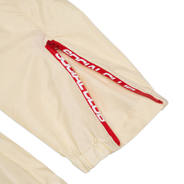 V002 Nylon Track Pants - Beige