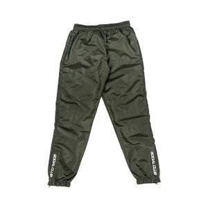 V002 Nylon Track Pants - Olive