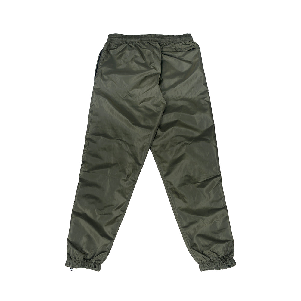 V002 Nylon Track Pants - Olive