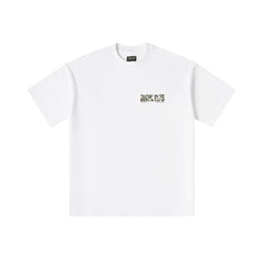 'SC Camo' Heavyweight T-Shirt - White