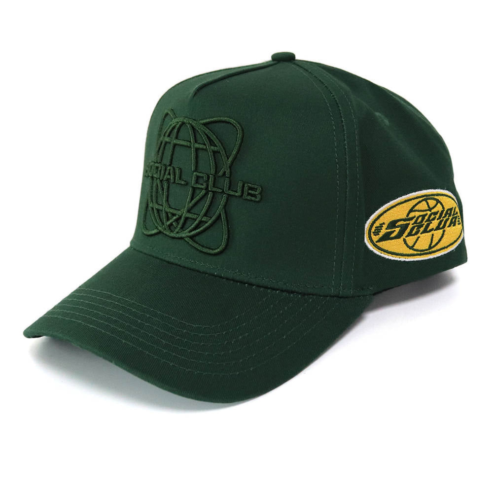 Forest Green Patch Snapback