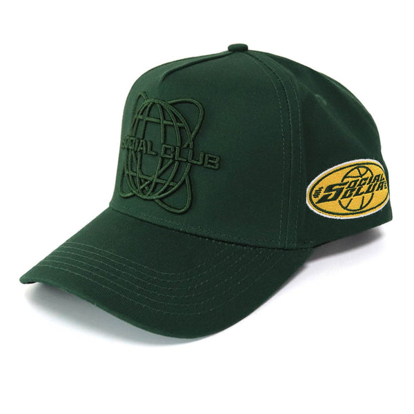 Forest Green Patch Snapback