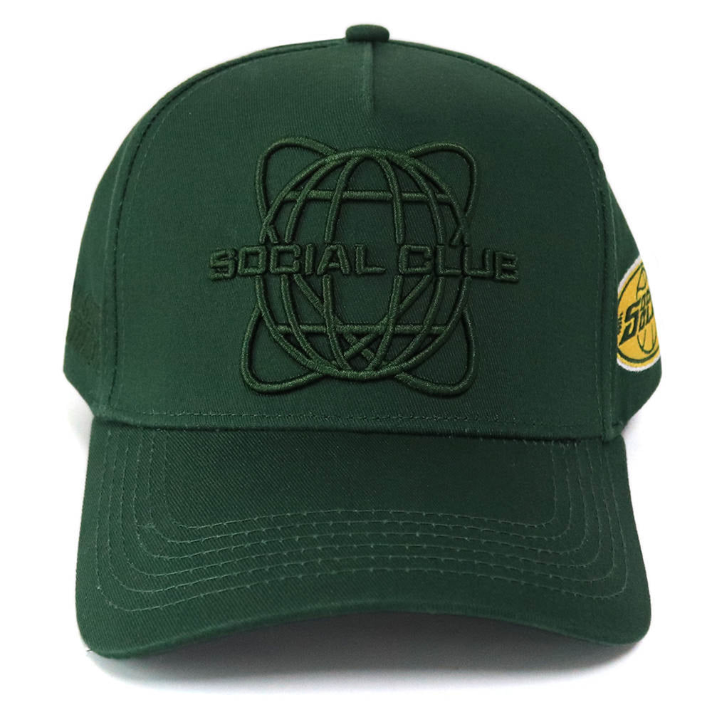 Forest Green Patch Snapback