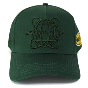 Forest Green Patch Snapback