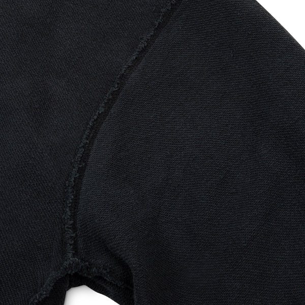 Stone Wash Grey Logo Hoodie