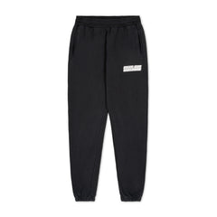 Stone Wash Grey Logo Joggers