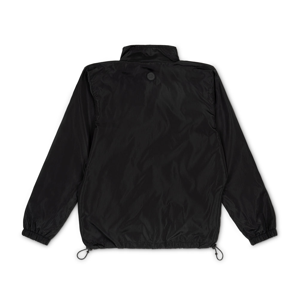 Rubber Logo Nylon Track Jacket