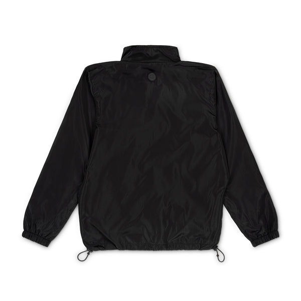 Rubber Logo Nylon Track Jacket