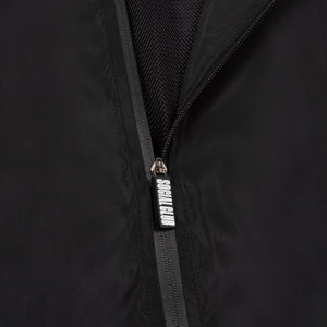 Rubber Logo Nylon Track Jacket